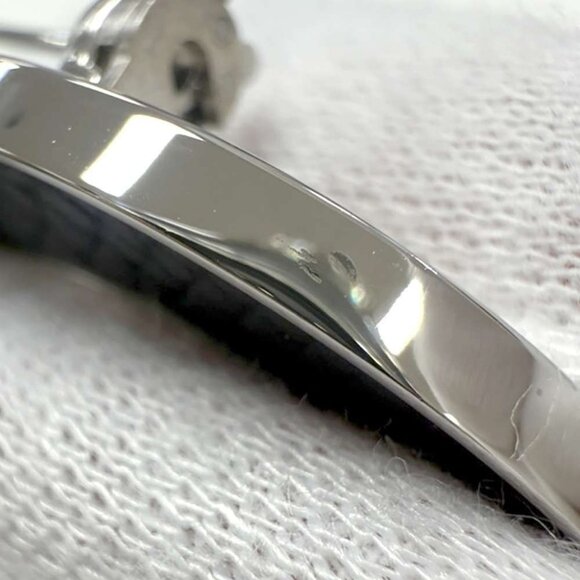 HERMES Chaine d'Ancre Brooch Metal/Epsom Black - Picture 9 of 9